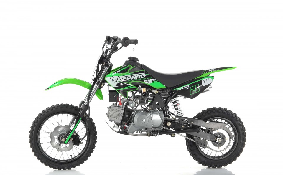 Dirtbike Gepard 110cc MRR X-PRO 14/12 green