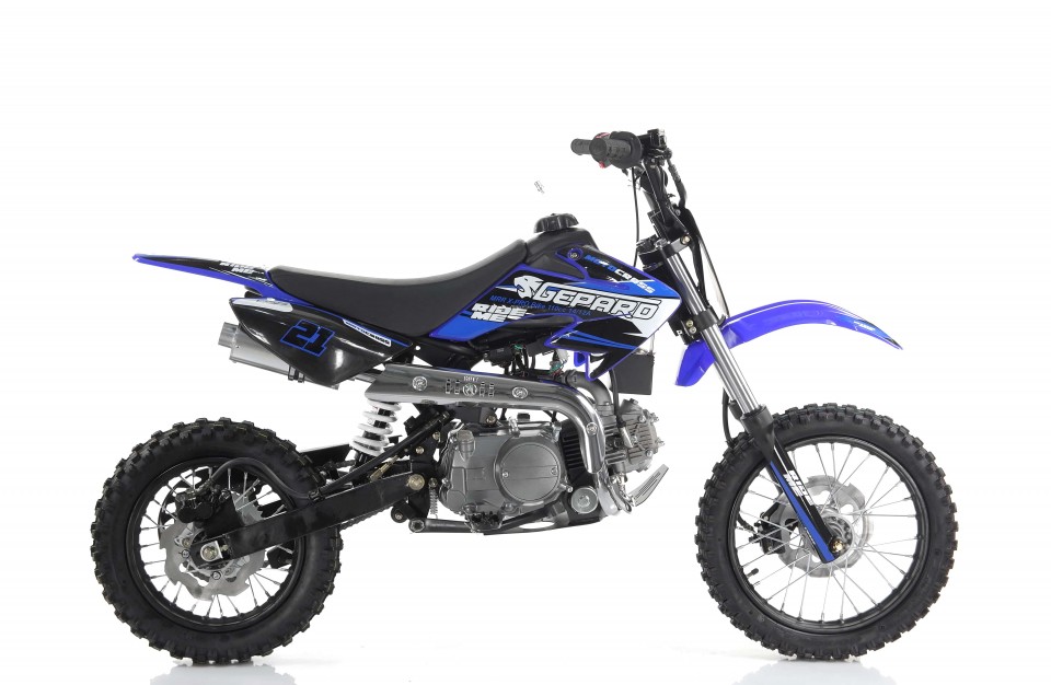 Dirtbike Gepard 110cc MRR X-PRO 14/12 blue
