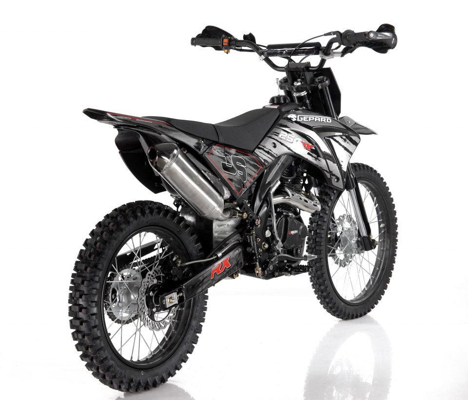 Dirtbike 250cc Gepard MRR X-PRO 21/18 Black
