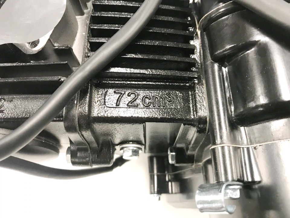 (25P1a) 70cc Dirtbike motorblok automaat met elektrische start