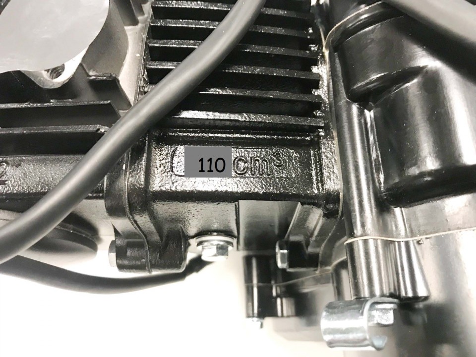 (25R1a) 110cc Dirtbike motorblok automaat met elektrische start