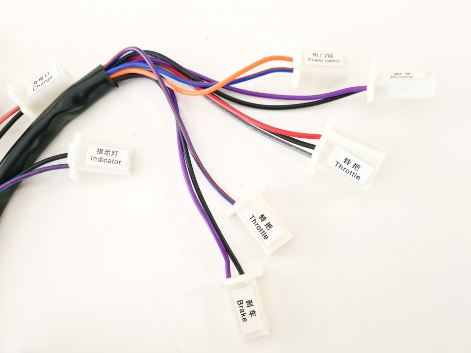 (7H3a) Controller 36V / 1000watt 9 stekkers 6 kabel (9070043)
