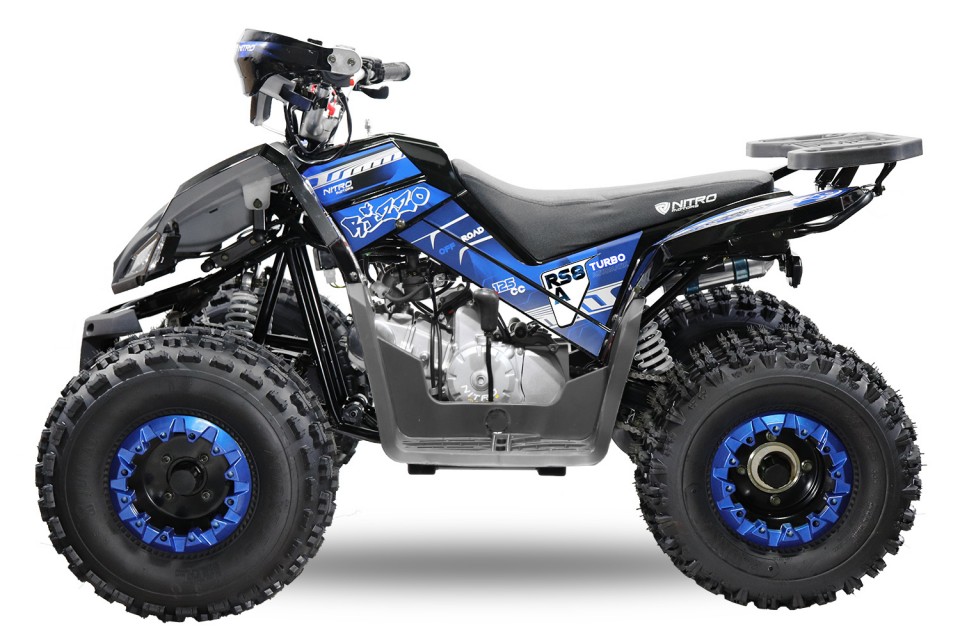 Kinderquad 150cc Rizzo RS 8 Platinum Blue