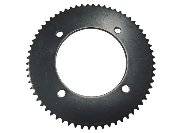 (5A3d) Achtertandwiel breed achter 64 tands as:90mm st 4x77mm