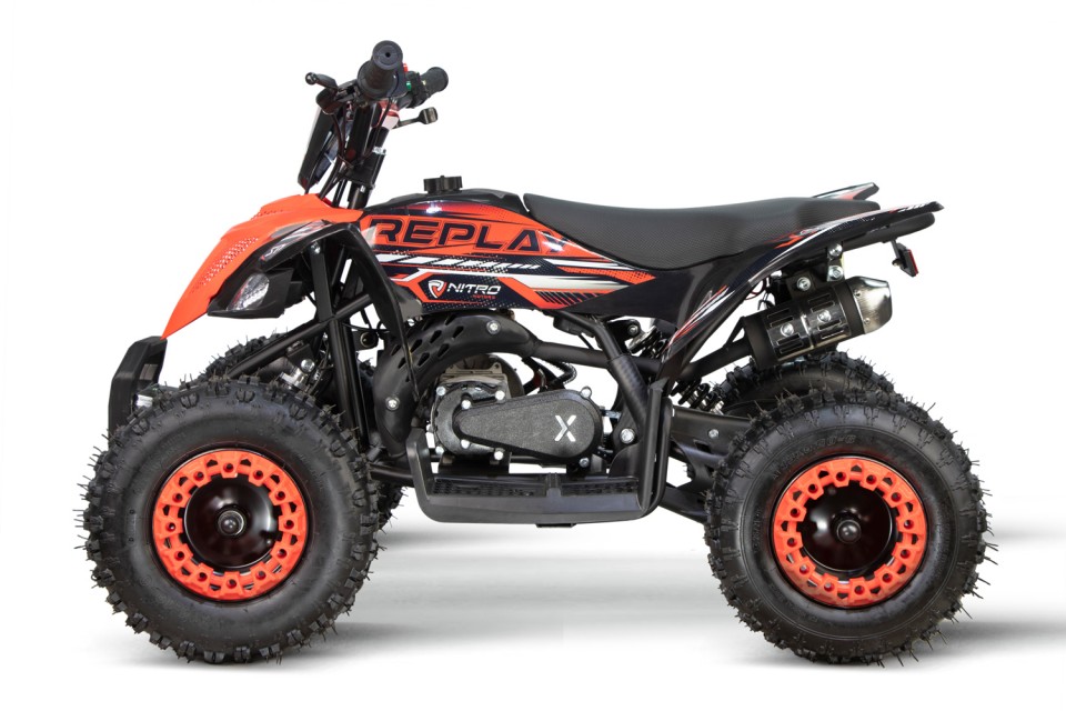 Kinderquad 49cc Replay GTS 6 inch Orange