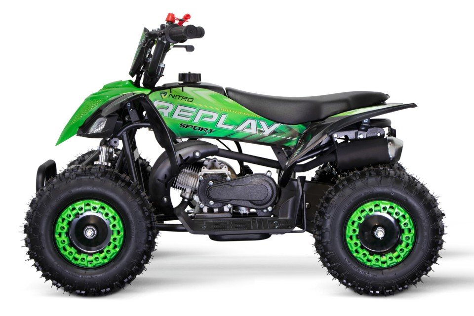 Kinderquad 49cc Replay GTS 6 inch Green