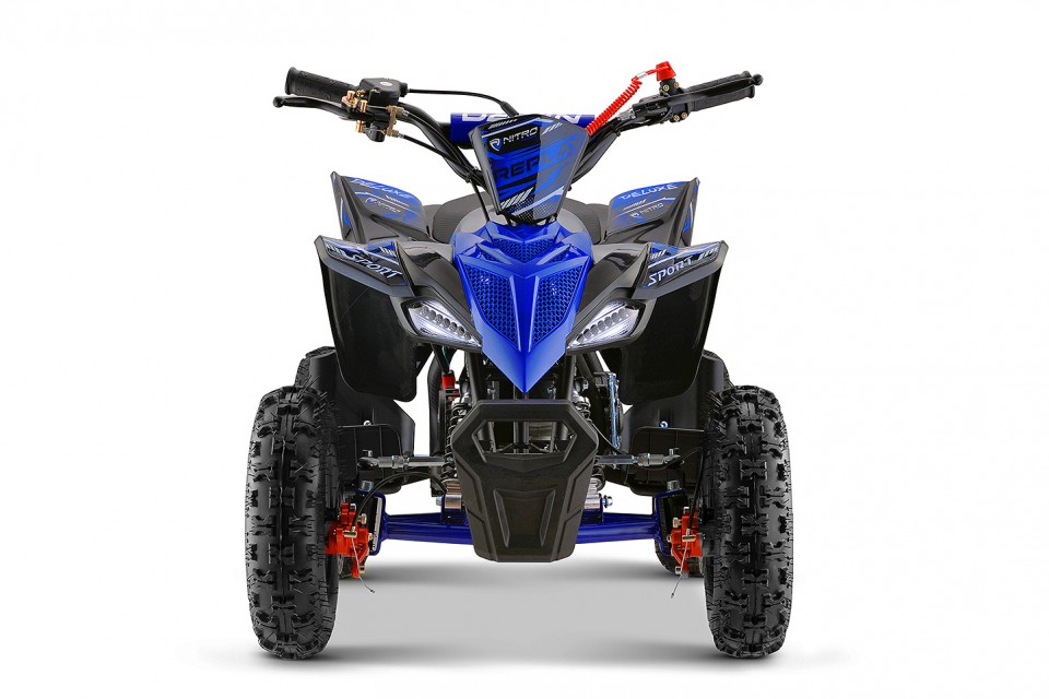 Kinderquad 49cc Replay 6 inch blue