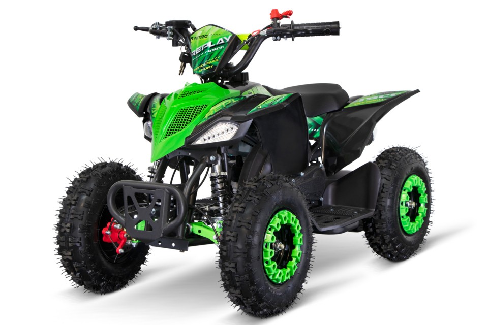 Kinderquad 49cc Replay 6 inch Red