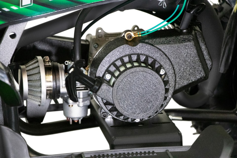 Kinderquad 49cc Replay 6 inch Green