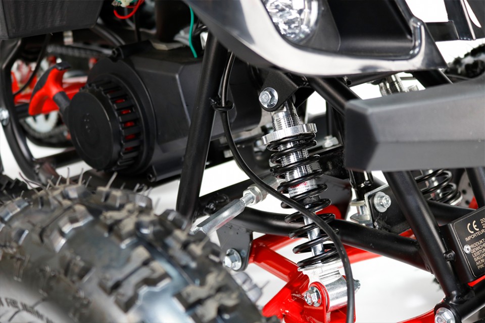 Kinderquad 49cc Torino Deluxe 6inch red