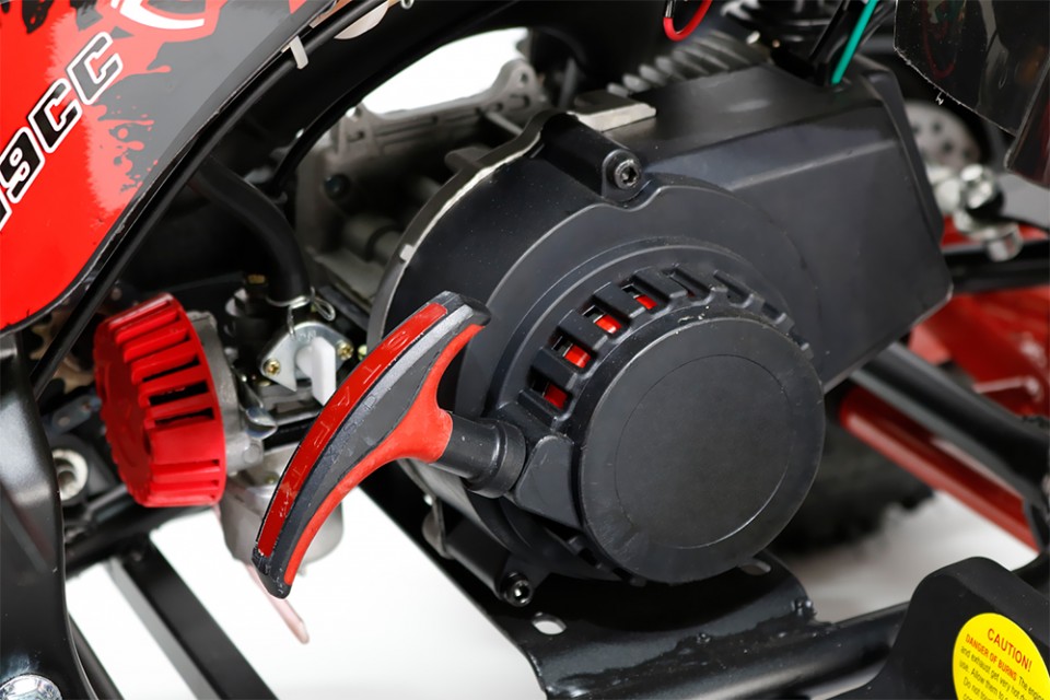 Kinderquad 49cc Torino DLX E-start 6inch Orange