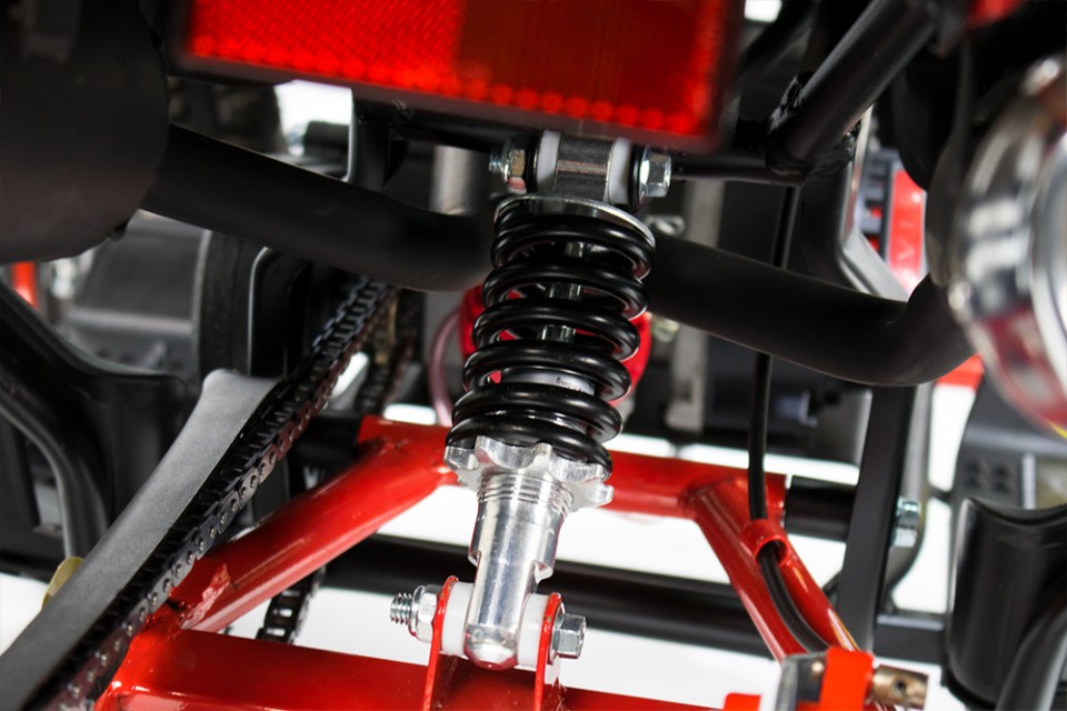 Kinderquad 49cc Torino DLX E-start 6inch Orange