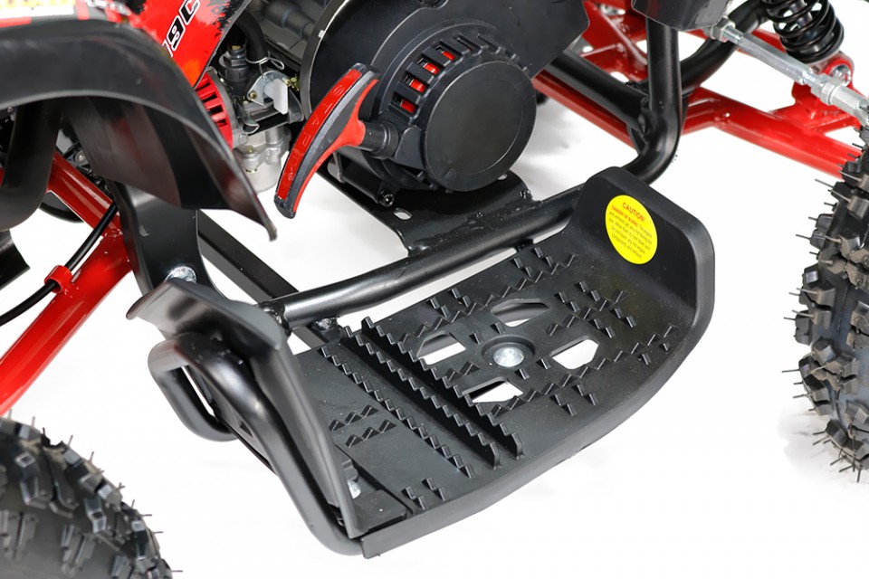 Kinderquad 49cc Torino DLX E-start 6inch Blue