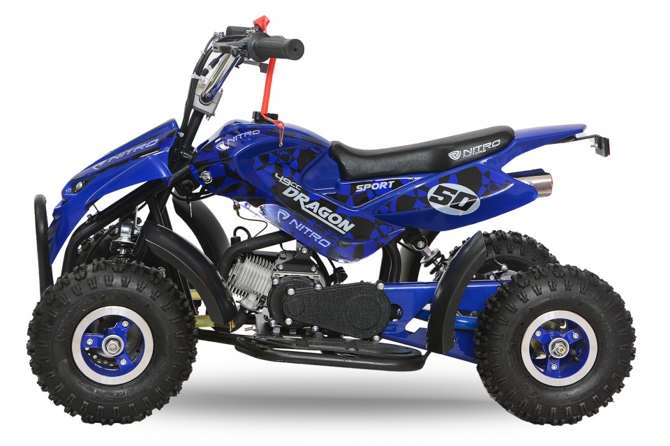 Kinderquad 49cc Dragon Sport 4 Blue