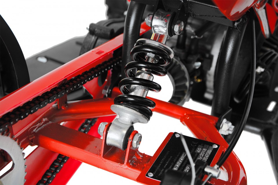 Kinderquad 49cc Dragon Sport 4 Red