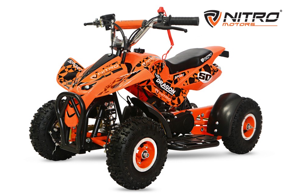 Kinderquad 49cc Dragon Sport + 4 Orange