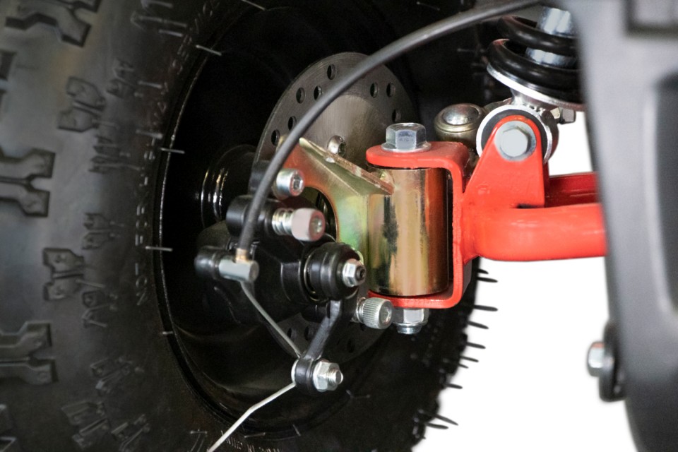 Kinderquad 49cc Torino Sport 6inch Red