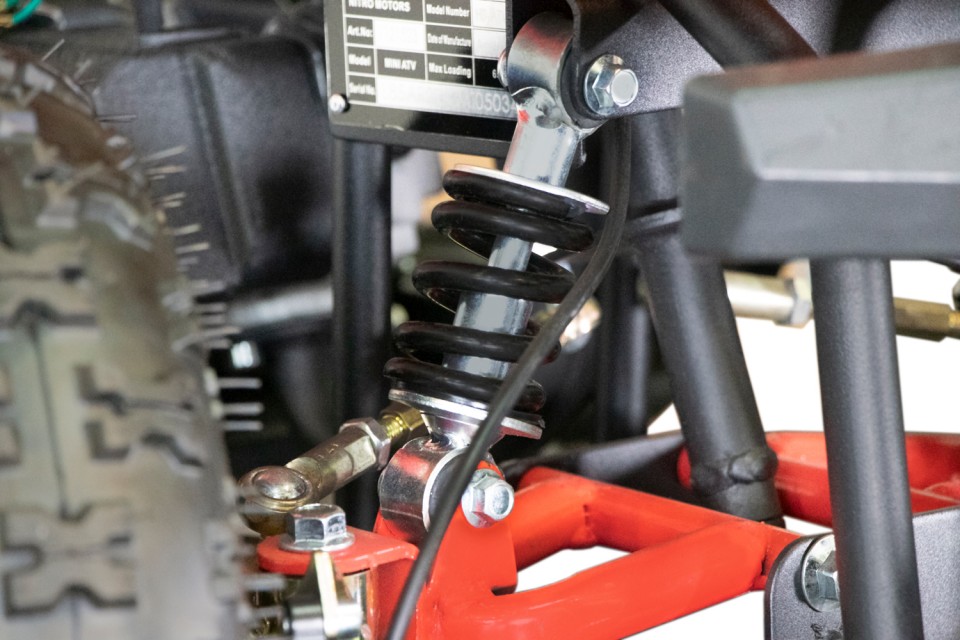 Kinderquad 49cc Torino Sport 6inch Red