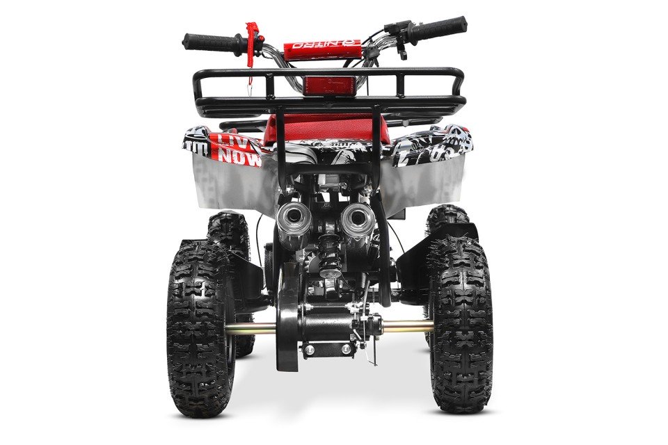 Kinderquad 49cc Torino Graffiti 6inch white