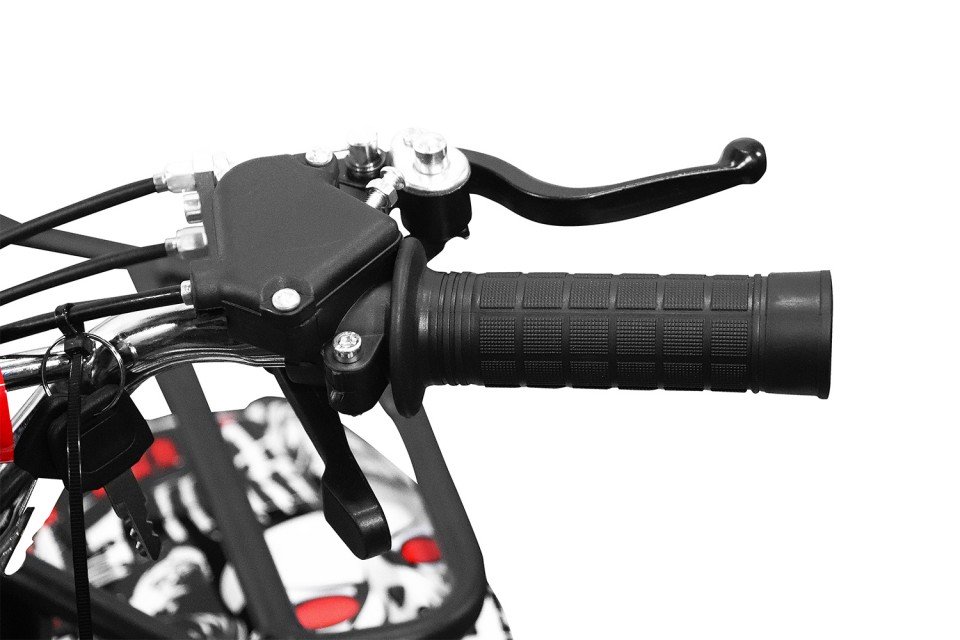 Kinderquad 49cc Torino Graffiti 6inch white