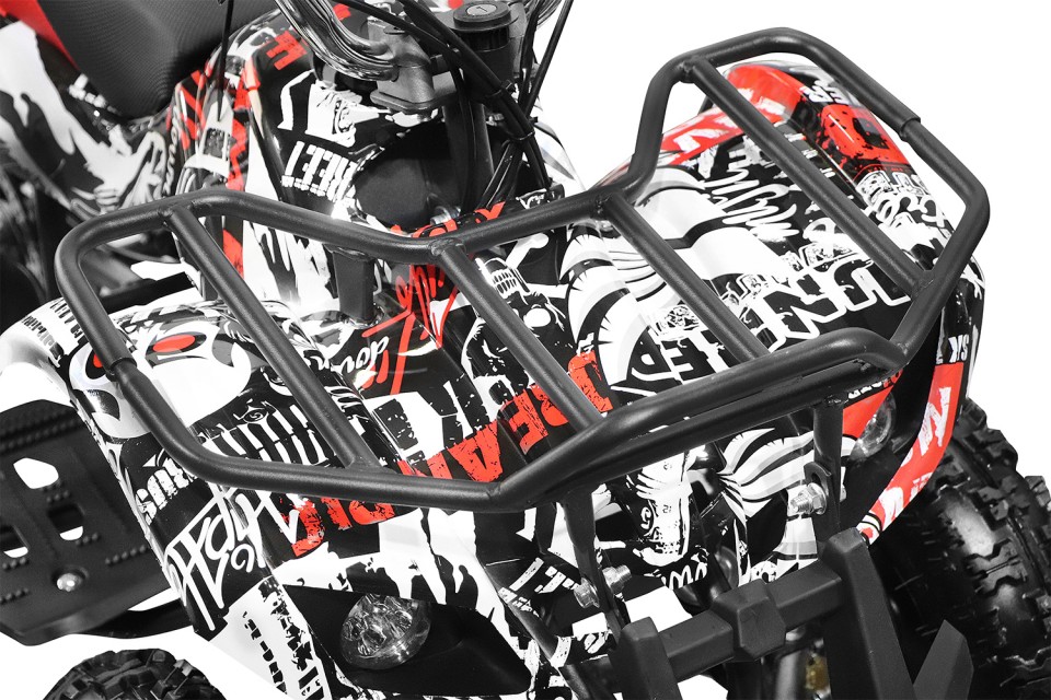 Kinderquad 49cc Torino Graffiti 6inch white