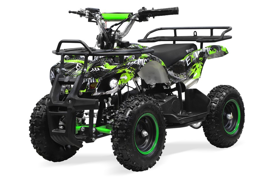 Kinderquad 49cc Torino Sport Graffiti E-start 6inch 