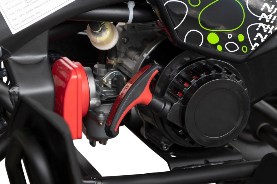 Kinderquad 49cc Repti DLX E-start 6inch blue