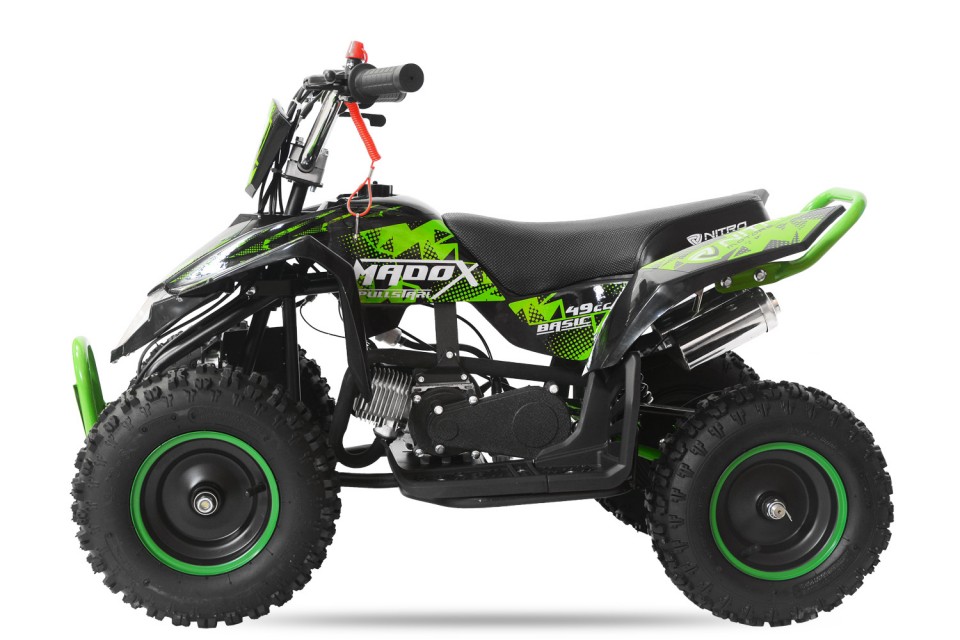 Kinderquad 49cc Madox Sport Plus E-start 6inch Red
