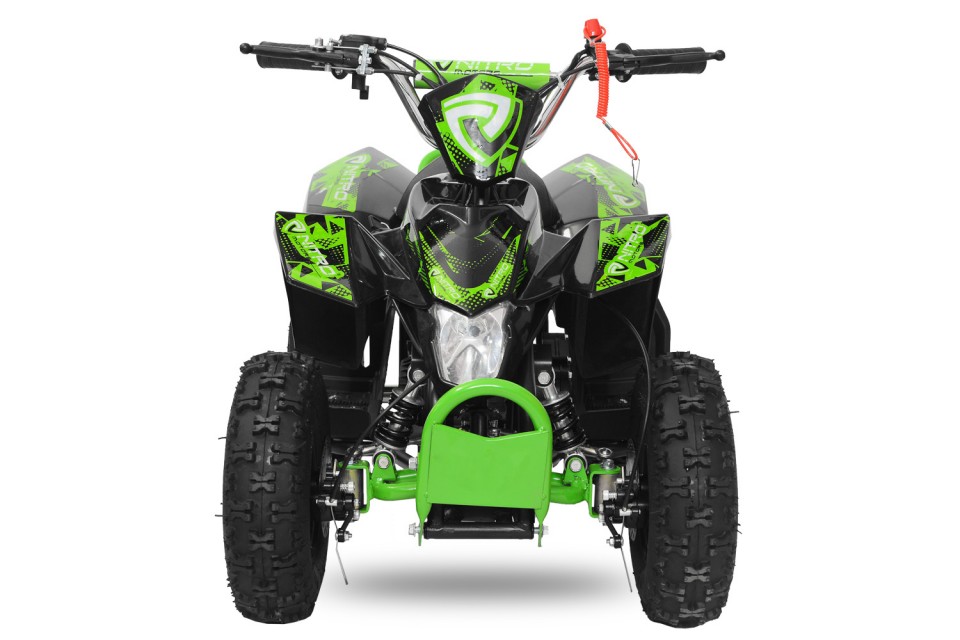 Kinderquad 49cc Madox Sport Plus E-start 6inch Blue 