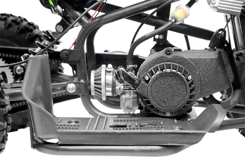 Kinderquad 49cc Python 6 inch Black