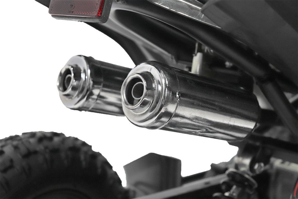 Kinderquad 49cc Python 6 inch Black