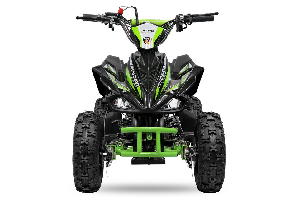 Kinderquad 49cc Python + E-start 6 inch Red