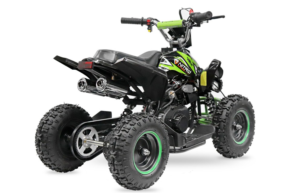 Kinderquad 49cc Python + E-start 6 inch Red