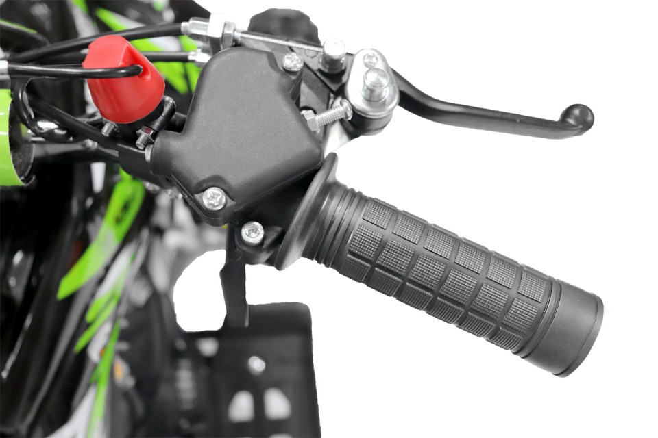 Kinderquad 49cc Python + E-start 6 inch Red