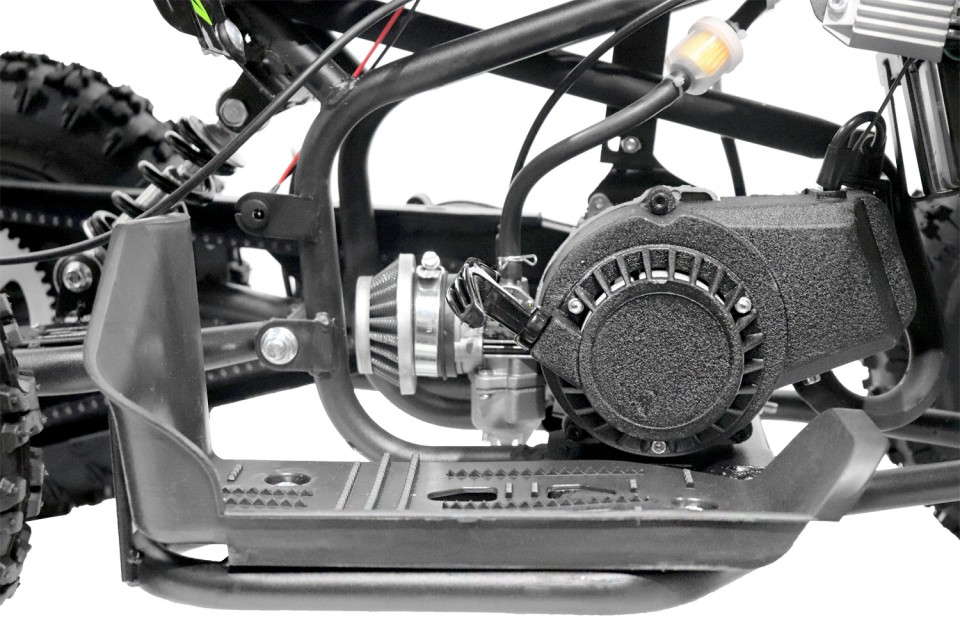 Kinderquad 49cc Python + E-start 6 inch Red