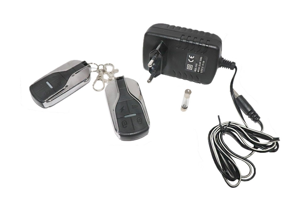 Kinderquad 49cc Python + E-start 6 inch Blue