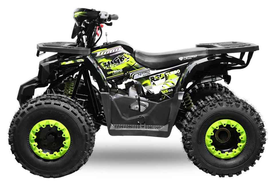 Kinderquad Rugby 125cc semi automaat RS8 Green