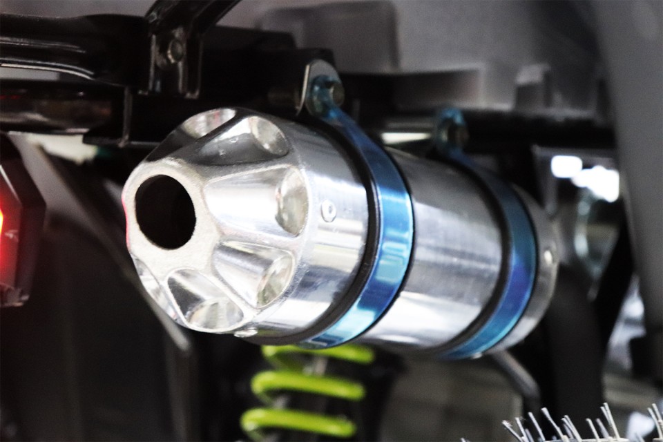 Kinderquad Rugby 125cc semi automaat RS8 Green