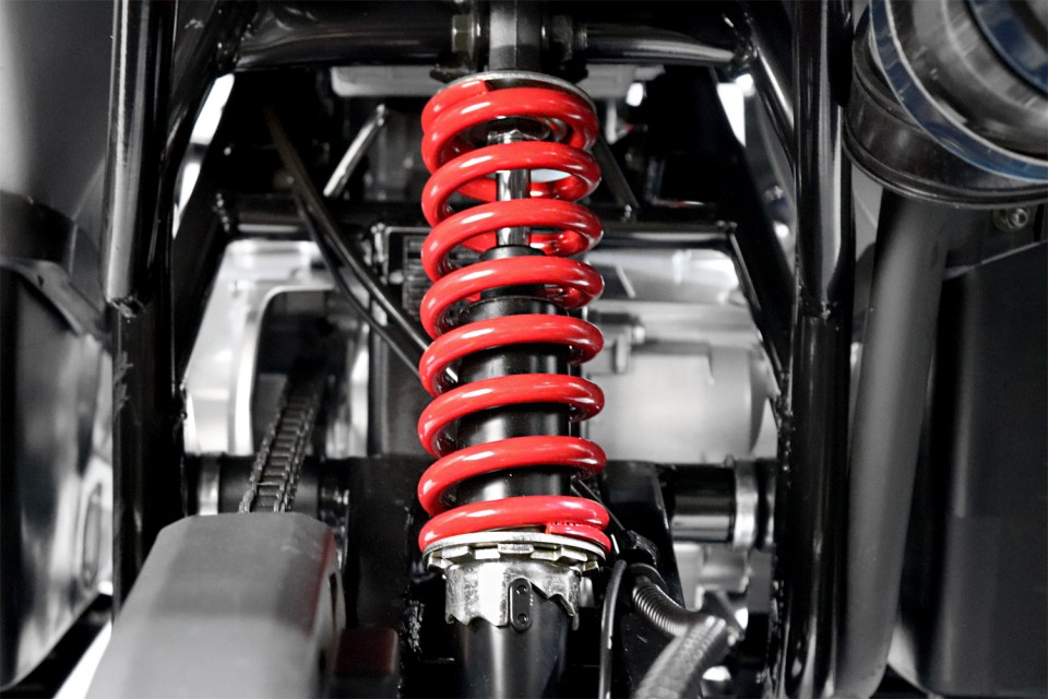 Kinderquad Rocco 125cc semi automaat RS8 Red