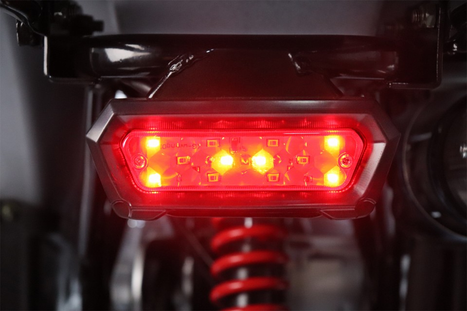 Kinderquad Rocco 125cc semi automaat RS8 Red