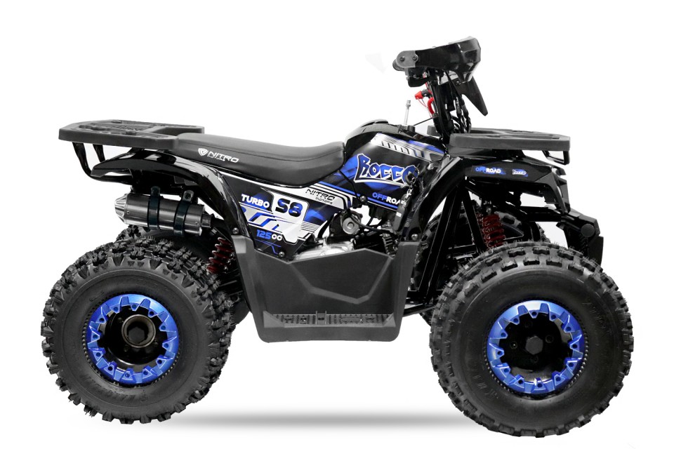 Kinderquad 125cc Rocco RS8 automaat Blue 