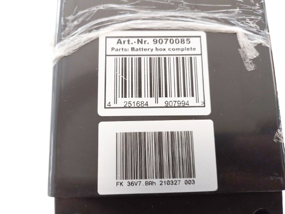 (27E4a) 36Volt / 7.8Ah Lithium