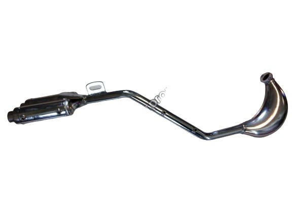 (25A3a) Uitlaat dubbele demper 2-takt