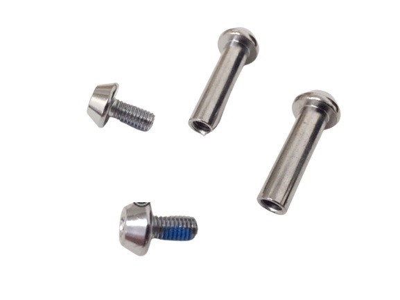 (8i4e) Bout en moer set (2 stuks) schokbreker M6