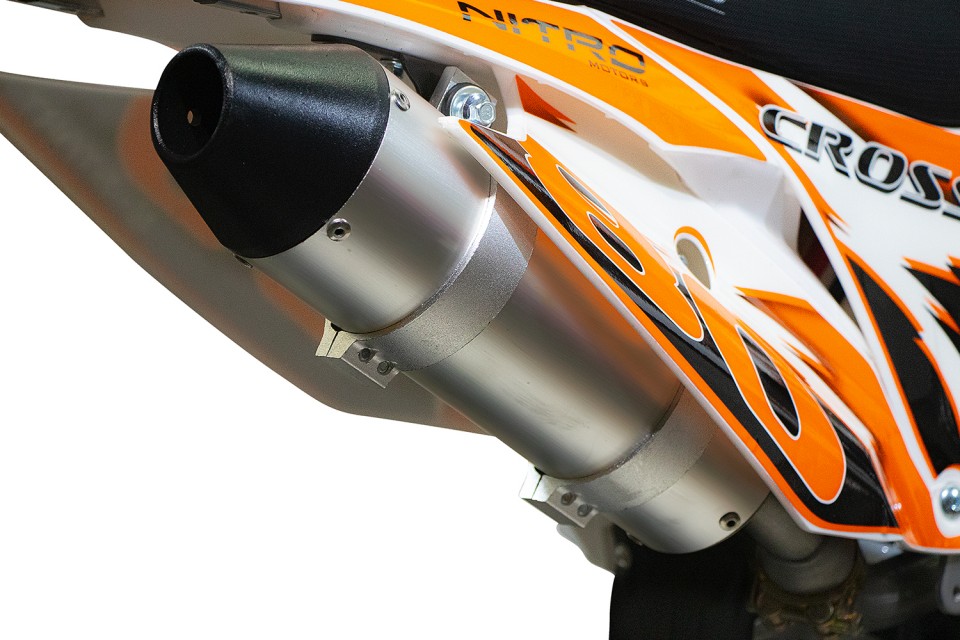 Dirtbike 250cc Hurricane schakel 19/16 Orange