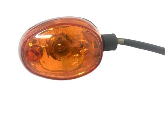 (35B4b) Knipperlicht grande retro oranje