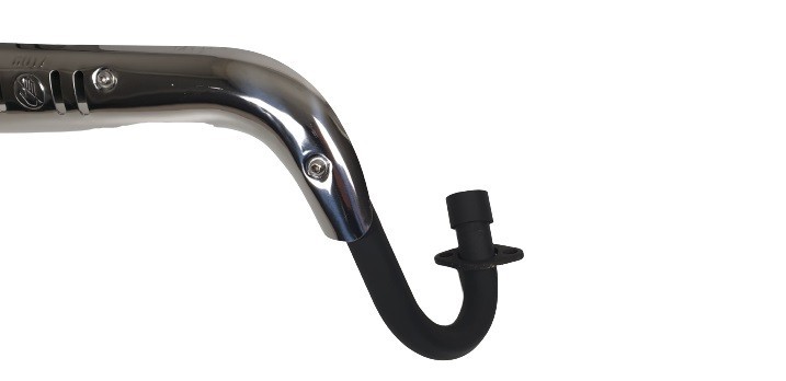 (25C2a) Uitlaat 125cc dirtbike 21A