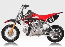 (25C2a) Uitlaat 125cc dirtbike 21A