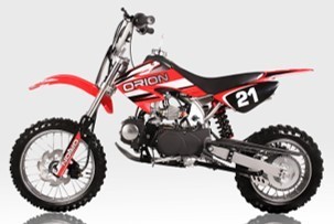 (24Z4a) Uitlaat 125cc Dirtbike 21G