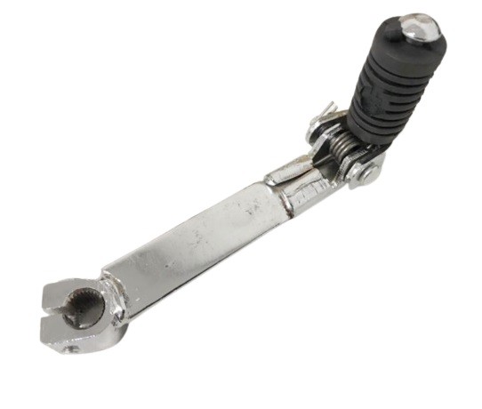 (8i7b) Schakelpedaal klapbaar Chroom lg 110